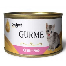 Bestpet Gold Gurme Kitten Tahılsız Tavuklu Yavru Kedi Konservesi 100 Gr