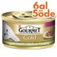 Gourmet Gold Çifte Lezzet Ciğer ve Tavşanlı Kedi Maması 85 Gr - 6 Al 5 Öde