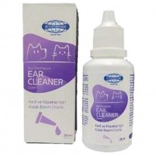 Biyoteknik Ear Cleaner Çözelti Kedi ve Köpekler için Kulak Bakım Ürünü 50 ML