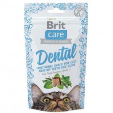 Brit Care Cat Snack Dental Tahılsız Ağız ve Diş Sağlğı Kedi Ödülü 50 Gr